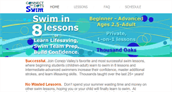 Desktop Screenshot of connectthedotsswim.com